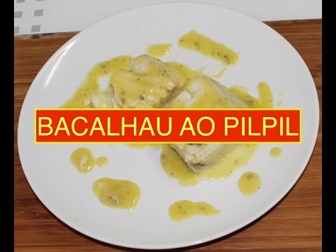 BACALHAU A PILPIL - RECEITA ESPANHOLA