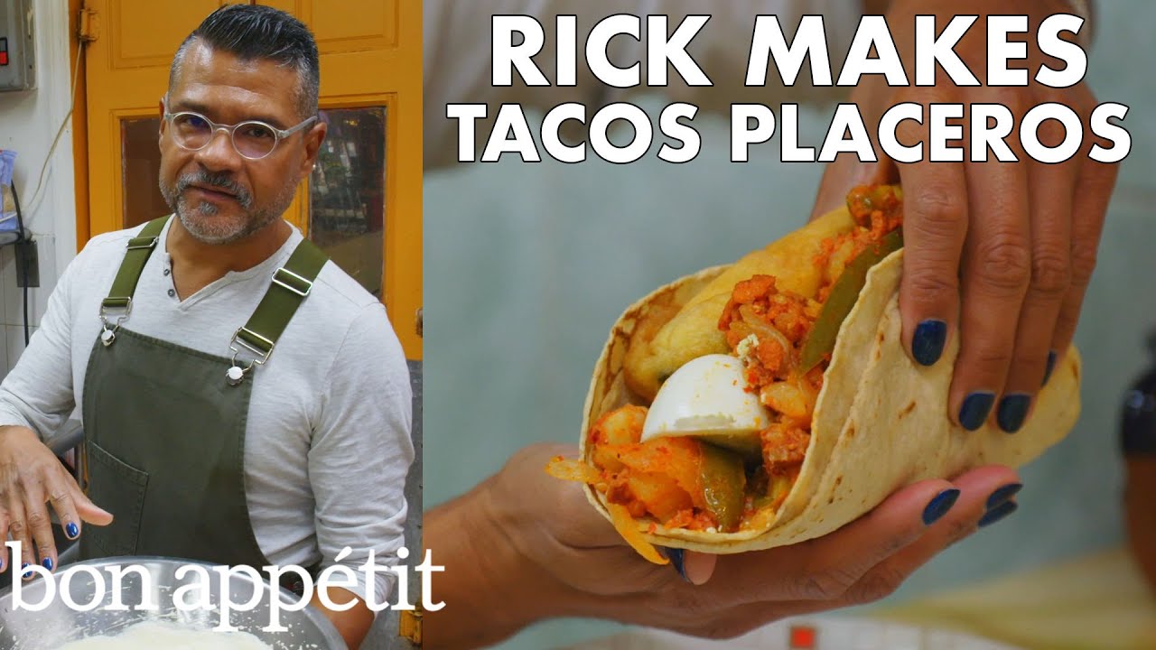 Rick Makes Tacos Placeros  From the Test Kitchen  Bon Apptit