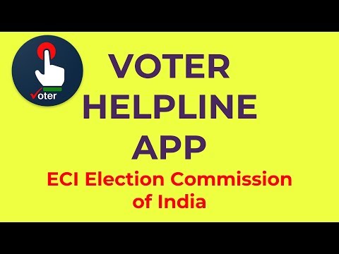 ECI Voter Helpline App VVIP Programme 1950 NVSP Election News P C VERMA