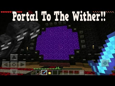 Minecraft Pe - How To Spawn A Wither Storm - Minecraft 