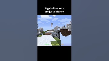 Hypixel Hackers LOL... #minecraft #shorts #hypixel