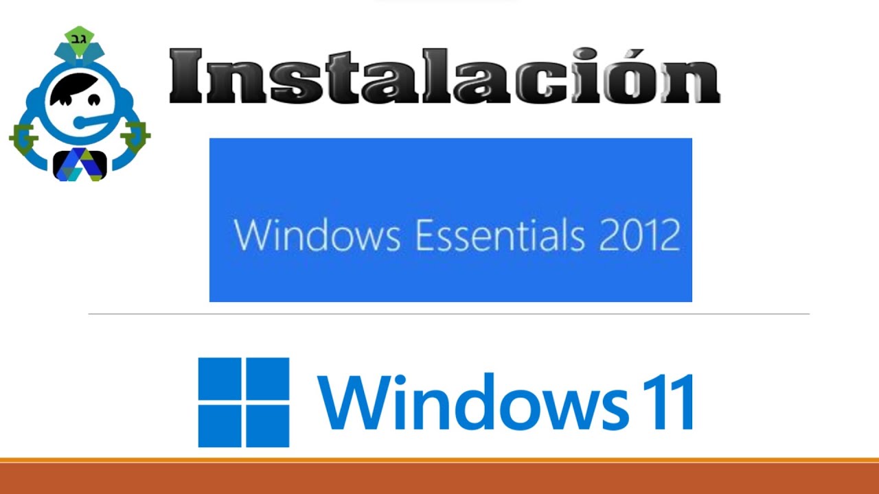 Windows Essentials 2012 instalación en Windows 11