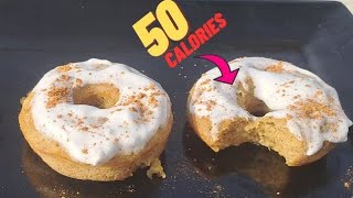 Only 50 calorie donut recipe-Low calorie donuts for weightloss-healthy donuts recipe