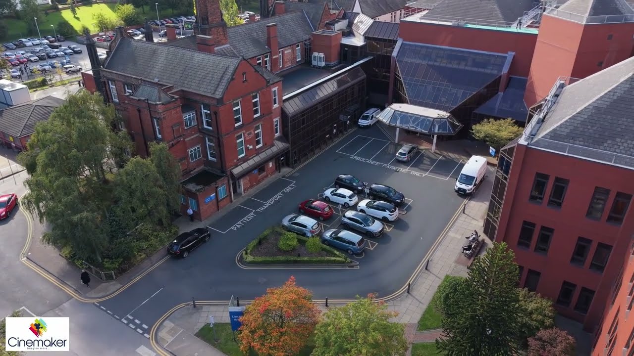 Leeds St James Hospital 4K Drone Views