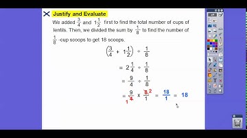 Multistep Problem Solving with Fractions and Mixed Numbers - Lesson 4.4