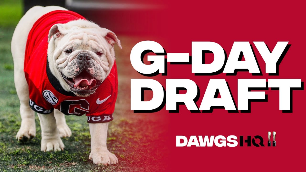 football spring game GDay LIVE DRAFT! YouTube