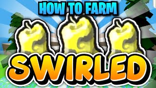 How to Get Swirled Wax Fast! [Best Method] *Tide Popper* - Bee Swarm Simulator