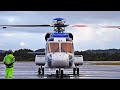 Bristow sikorsky s92  startup and takeoff  stord airport november 2020