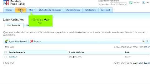 Becoming familiar with the Plesk interface