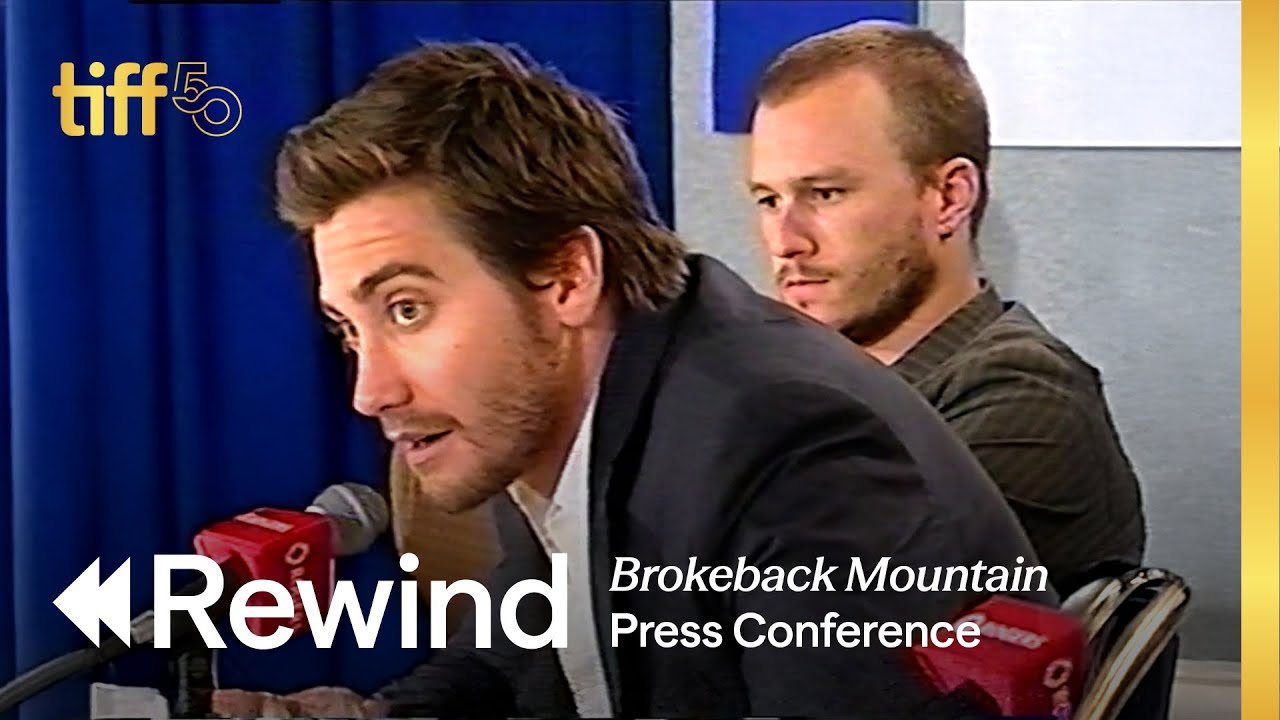 BROKEBACK MOUNTAIN | Press Conference (2005) | TIFF REWIND