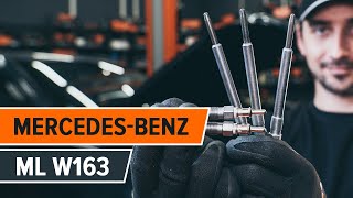 Hogyan cseréljünk Utastér ventillátor MERCEDES-BENZ M-CLASS (W163) - online ingyenes videó