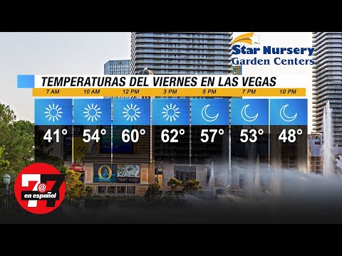 Video: El tiempo y el clima en Las Vegas