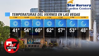 Tiempo: Temperaturas en Las Vegas