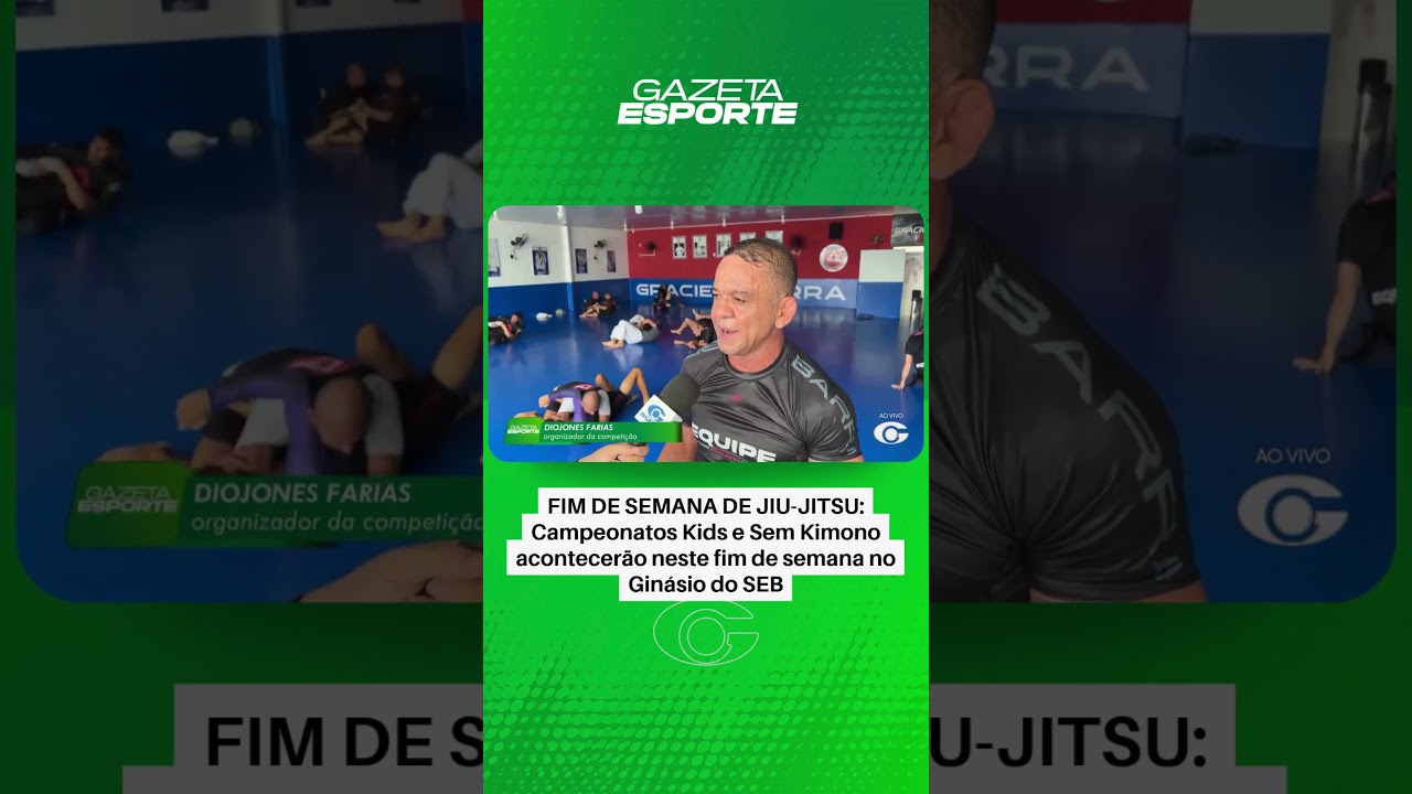 Campeonatos Kids e Sem Kimono acontecerão neste fim de semana no Ginásio do SEB - 29/5/26