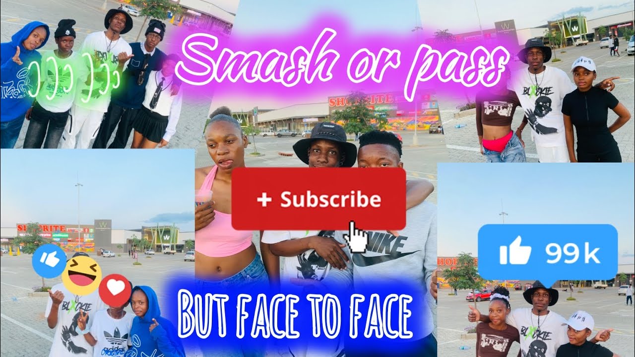 MOST FUNNIEST SMASH OR PASS BUT FACE TO FACE IN WESTERN MADOMBIDZHA MALL  