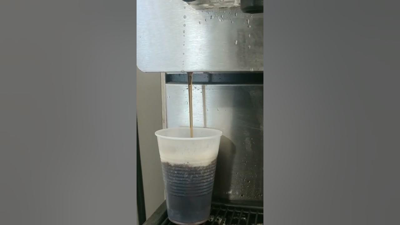 Fbd Frozen beverage dispenser Coke Icee machine syrup adjustment YouTube