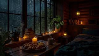 [No Ads] Gentle Rain ASMR + Piano Melodies | Deep Sleep Without Insomnia