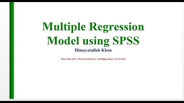 20 #Multiple #Linear #Regression Model with Himmy Khan
