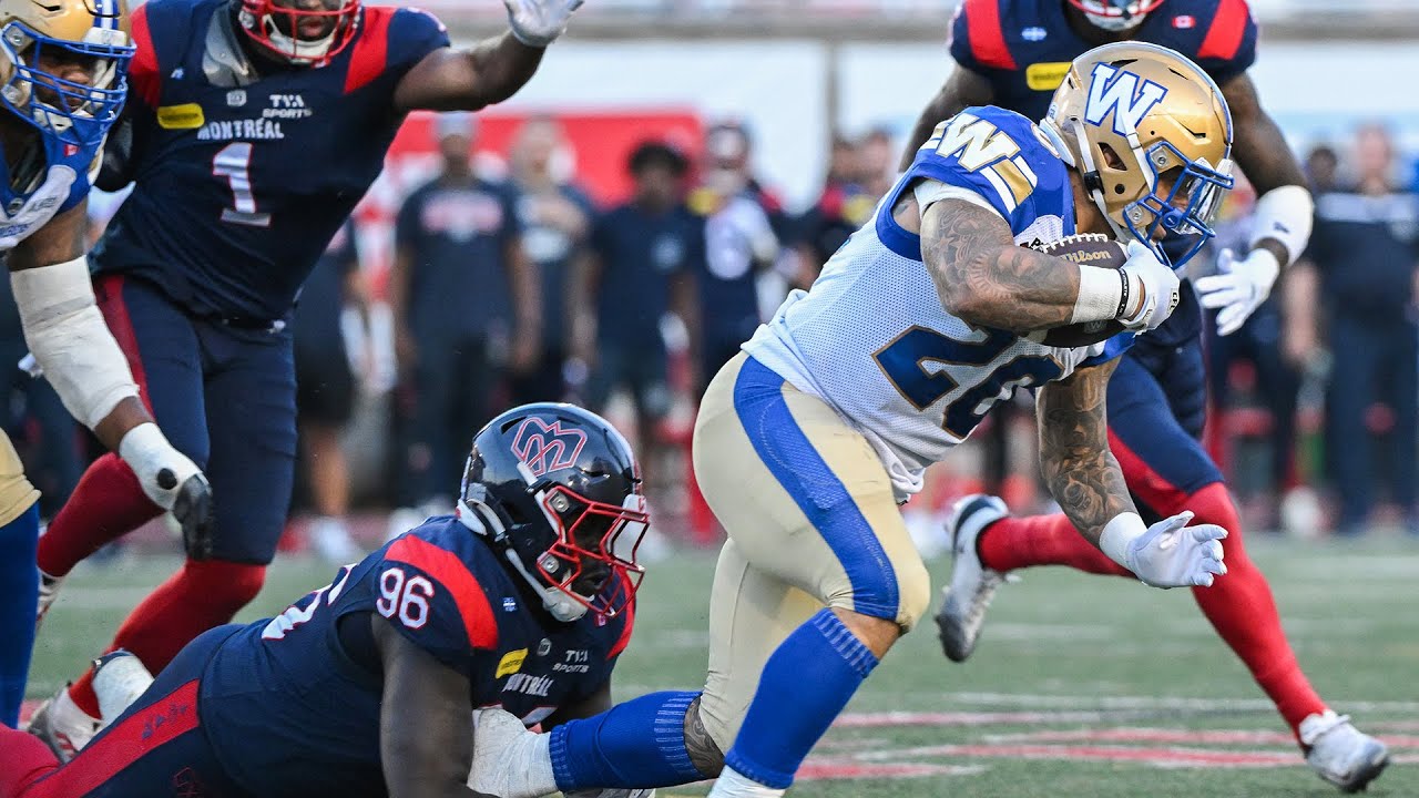 Oliveira SLICES through Montreal for the TD | CFL