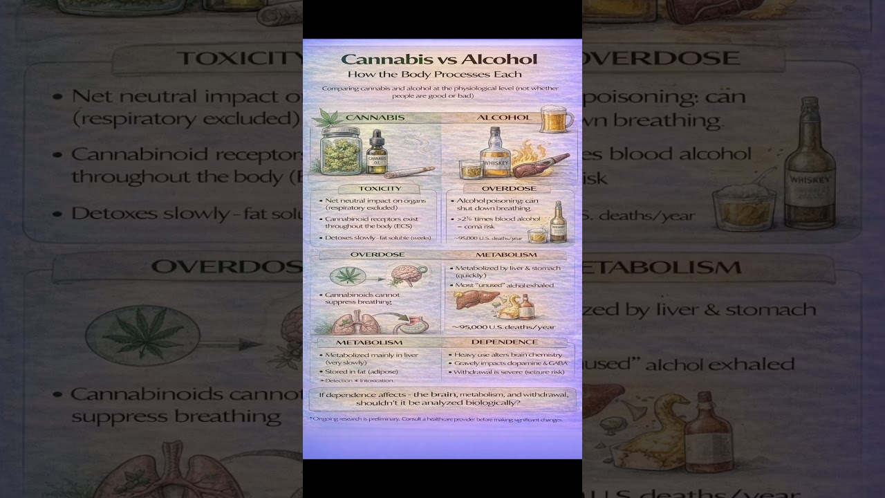 Cannabis vs Alcohol: Which One Does Your Body Handle Better? 