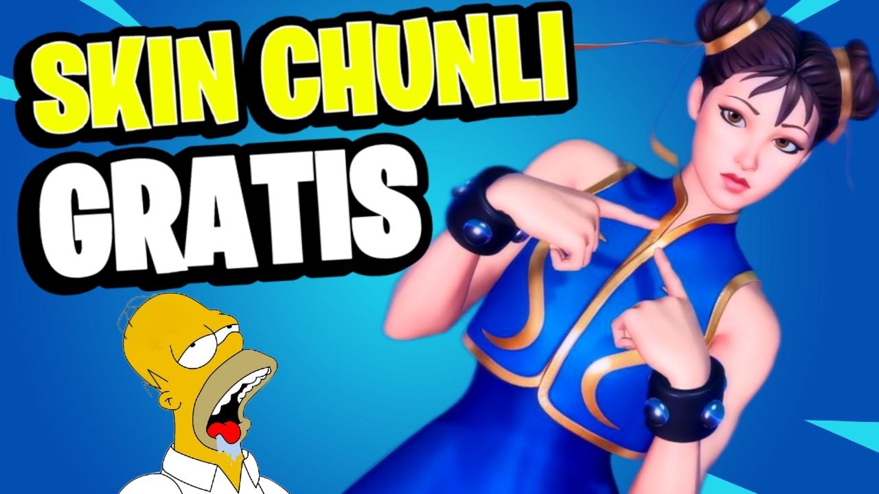 SORTEO DE SKIN DE CHUNLI FORTNITE