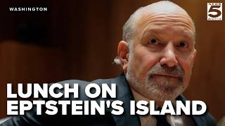 Commerce Secretary Lutnick confirms lunch with Epstein on private island