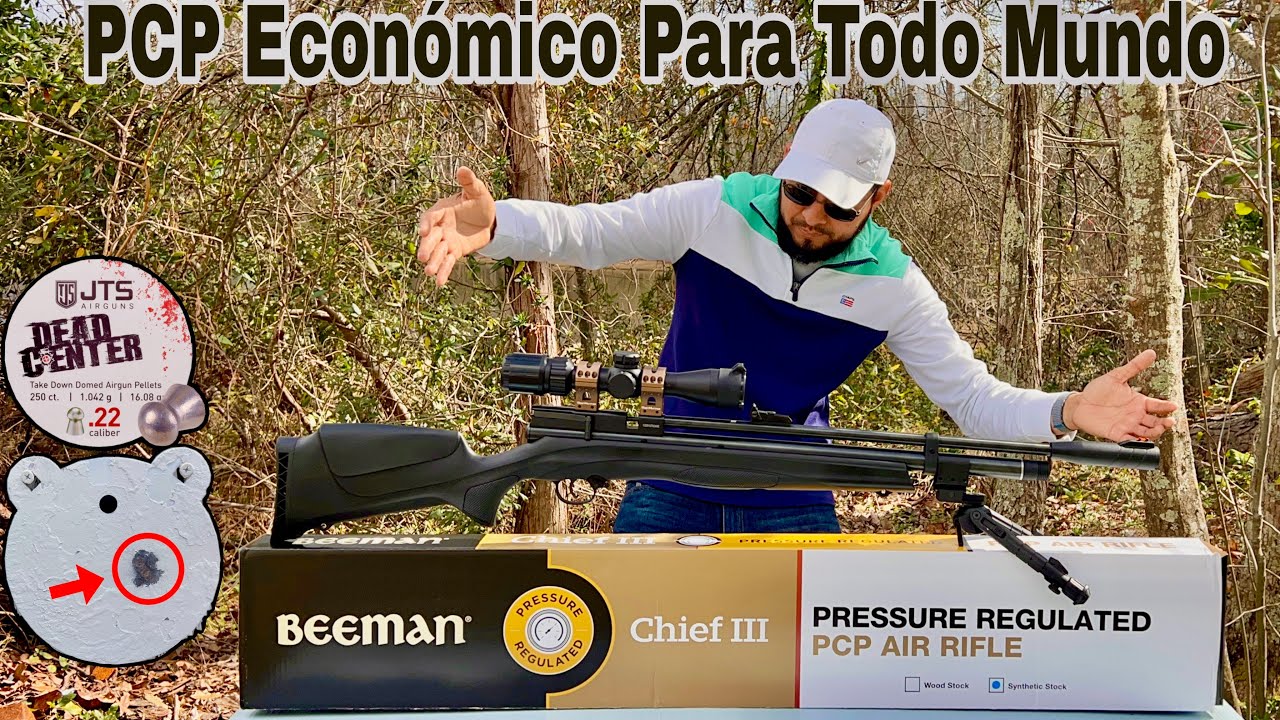 Beeman Chief lll Plus Regulado 5.5(.22)Unboxing & Review #pcpairrifle  