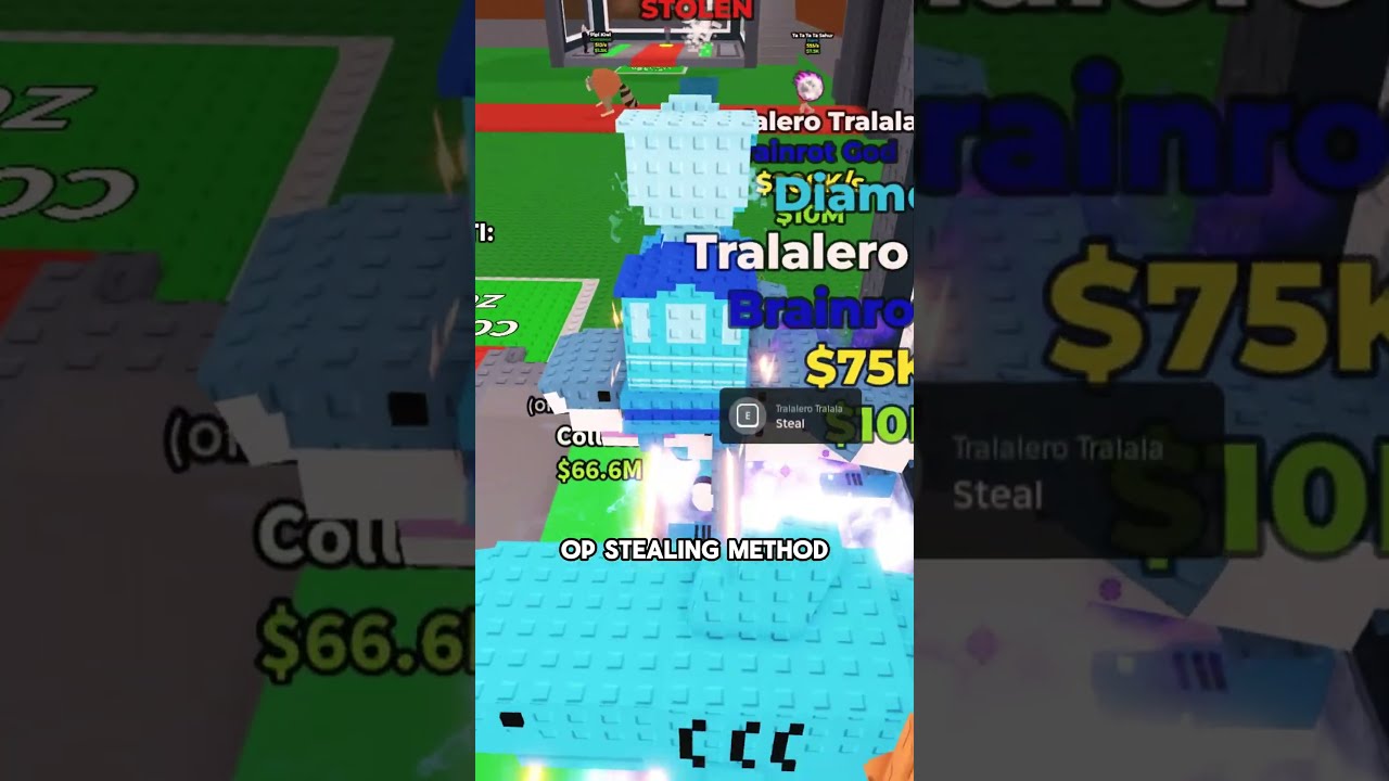 Overpowered Stealing Method Steal A Brainrot Stealabrainrot Roblox