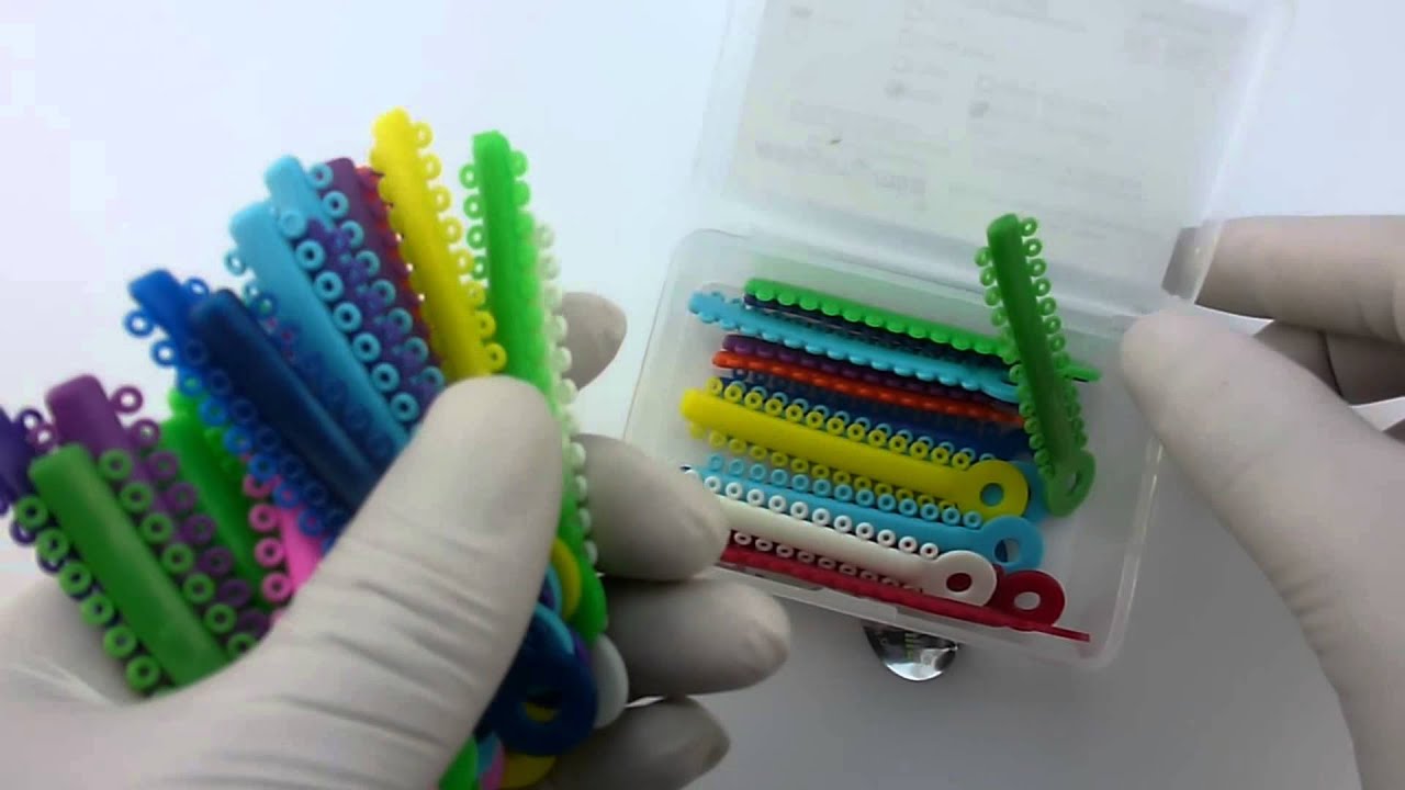 ELASTISCHE LIGATUREN EASYINSMILE DENTAL KIEFERORTHOPÄDIE LIGATUR