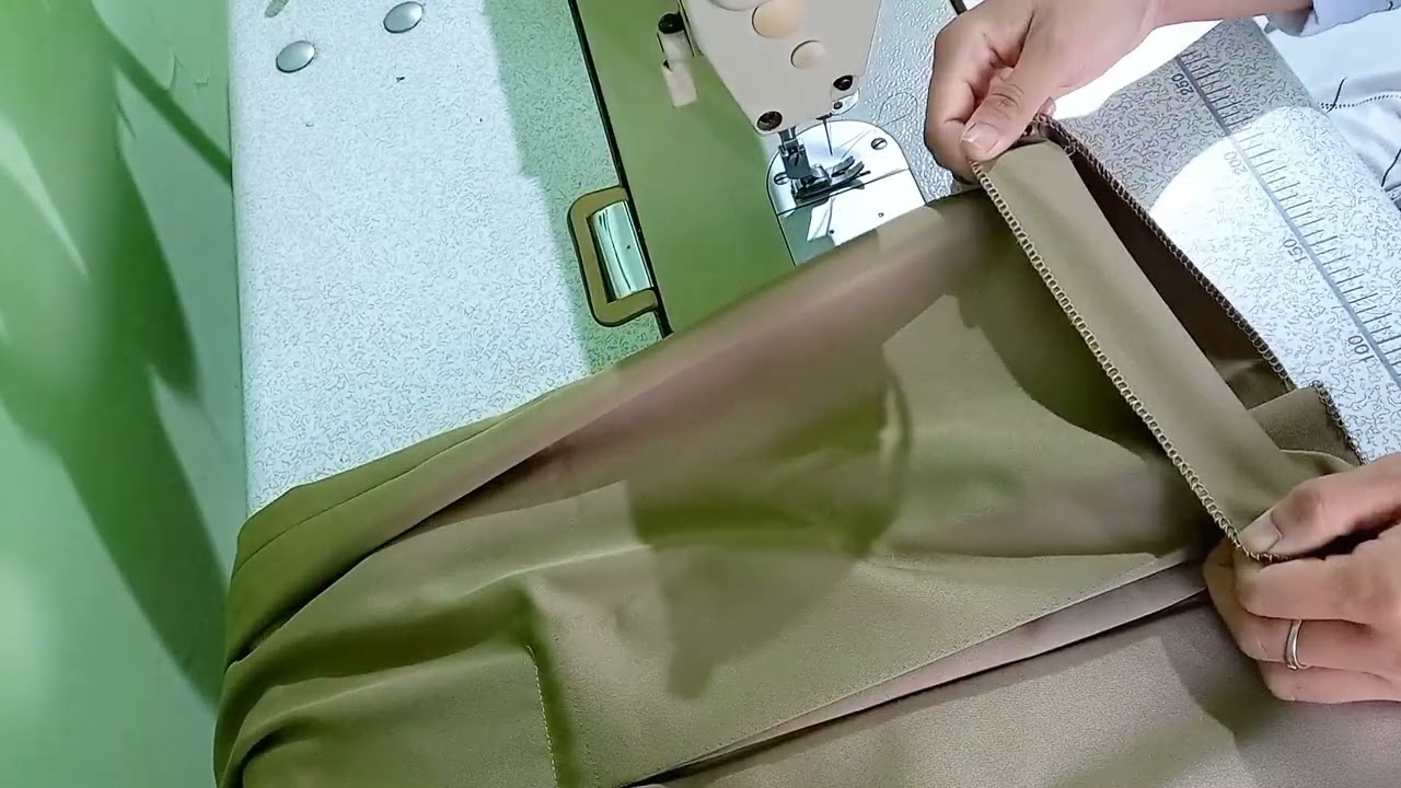 Tutorial Menjahit Rok Span Belahan Belakang Tertutup | Tutorial Menjahit Rok Span |Cara Menjahit Rok