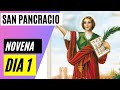 🥇NOVENA A SAN PANCRACIO DIA 1 ✅ Novena a San Pancracio PRIMER DÍA - Novena para conseguir Trabajo