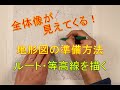 山の全体像が見えてくる!地形図の準備方法|ルート・等高線を描く