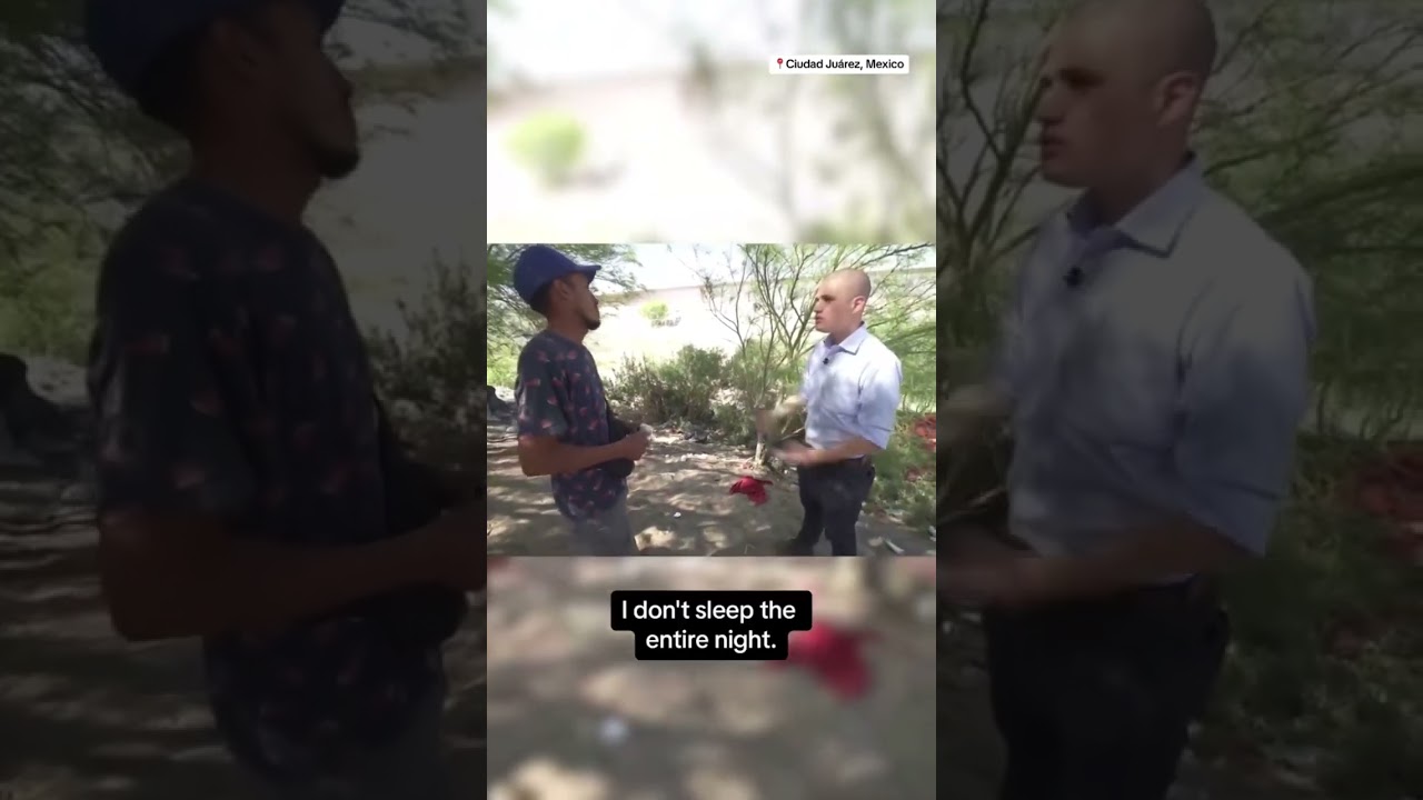 Migrant share their story as they enter us norder