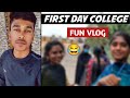 First day at college  fun vlog  vijay vox