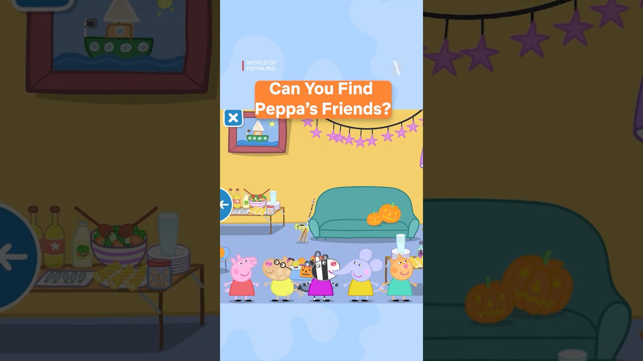 Play Halloween Hide and Seek with Peppa! 🎃 World of Peppa Pig