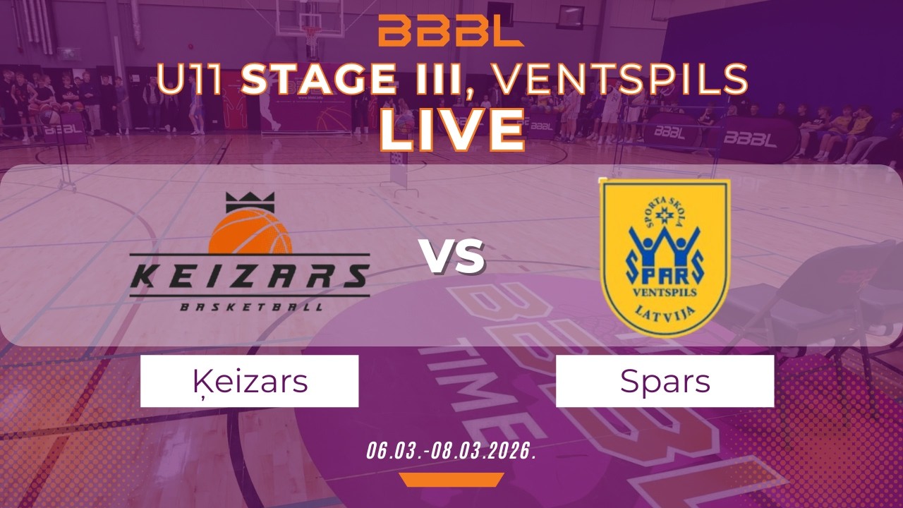 RBS Centrs-2 2015 vs Ventspils 2015 | BBBL U15 | Stage III