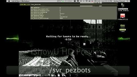 COD4 BOTS ON MAC