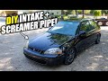 FINAL MODS FOR THE K20 SLEEPER CIVIC!