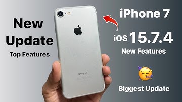 iPhone 7 New UPDATE! iOS 15.7.4 - Top New Features of iOS 15.7.4 on iPhone 7