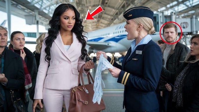 Black CEO Told to Use Economy Line — She Cancels the Flight With One Silent  Gesture - YouTube