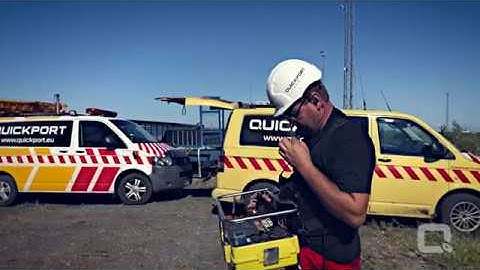 QUICKPORT Special Transport - Coal shiploader machine from ThyssenKrupp