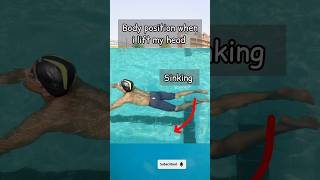 Leg Sinking Problem in Swimming  Swimming Tips for Beginners #swimming #learnswimming