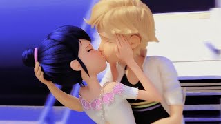 All Ladynoir and Adrienette Scenes from 'Revolution' [ENG SUB] | Miraculous Ladybug Season 5