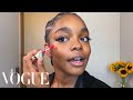 Marsai martins guide to bold blue eyeliner  beauty secrets  vogue