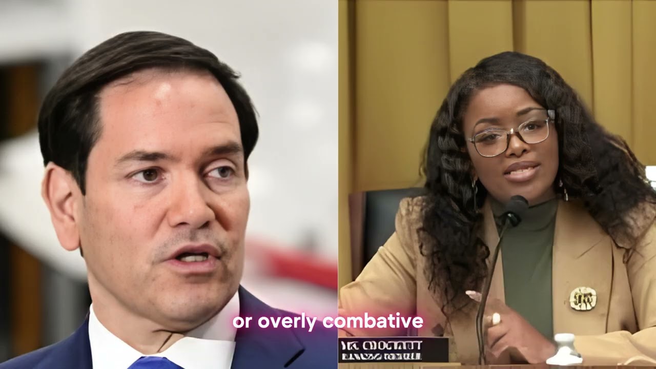 The Moment Marco Rubio Appreciated Jasmine Crockett — A Rare Bipartisan Note