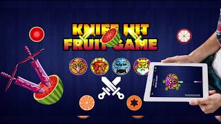 Knife Hit Fruit Game screenshot 4