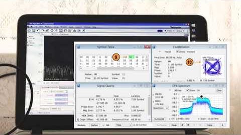 Digital Modulation in the Tektronix RSA306 Spectrum Analyzer