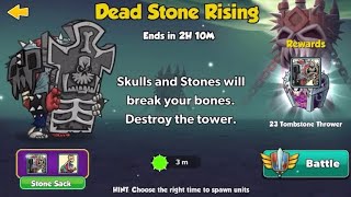 Tower Conquest Daily Challenge  Tombstone Thrower