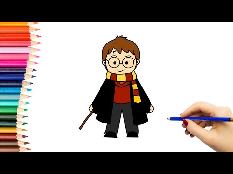 Video: Kaip Nupiešti Harį Poterį