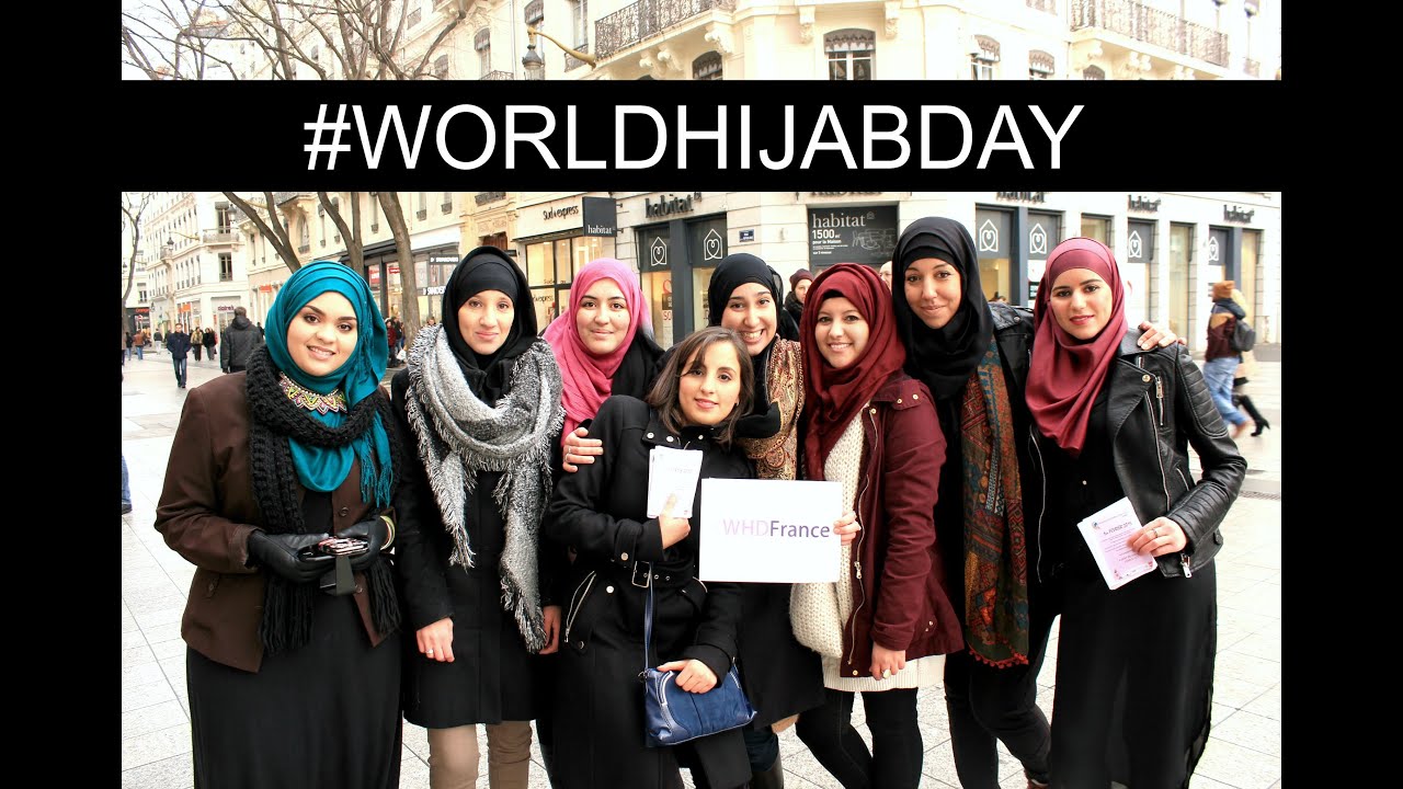 World Hijab Day - FRANCE - 2015 - YouTube